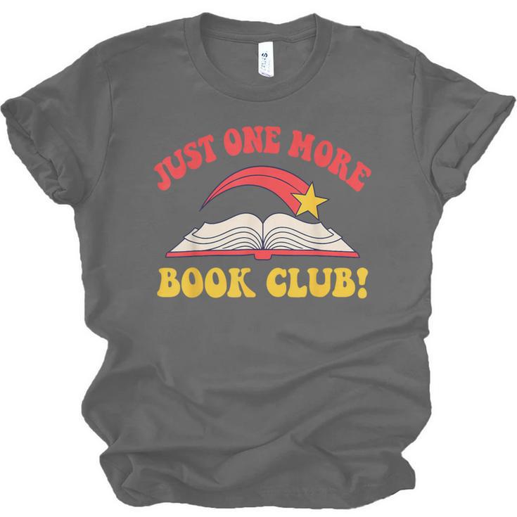 Just One More Book Club Bookish Hippie Unisex Jersey T-Shirt Just One More Book Club Bookish Hippie Unisex Jersey T-Shirt