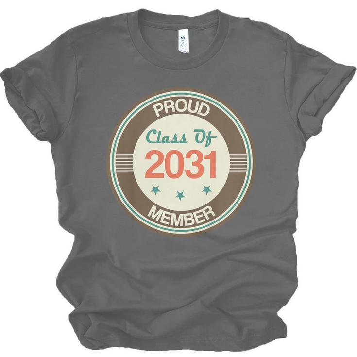 Kids Class Of 2031 Shirt Back To School Future Graduation Unisex Jersey T-Shirt