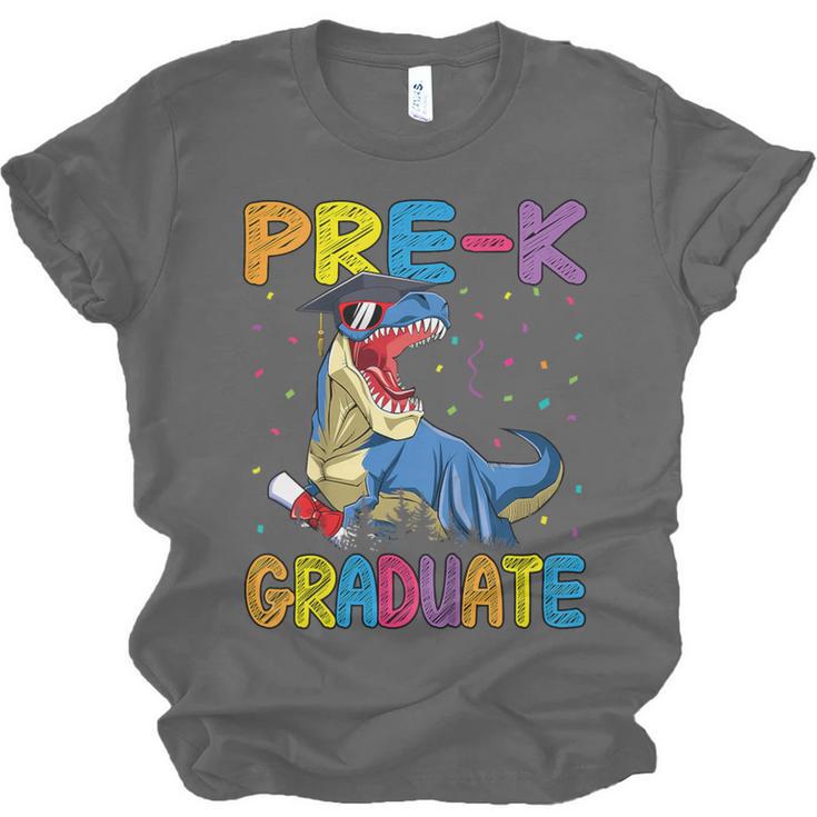Kids Pre-K Graduate Dinosaur T-Rex Pre Kindergarten Graduation Unisex Jersey T-Shirt