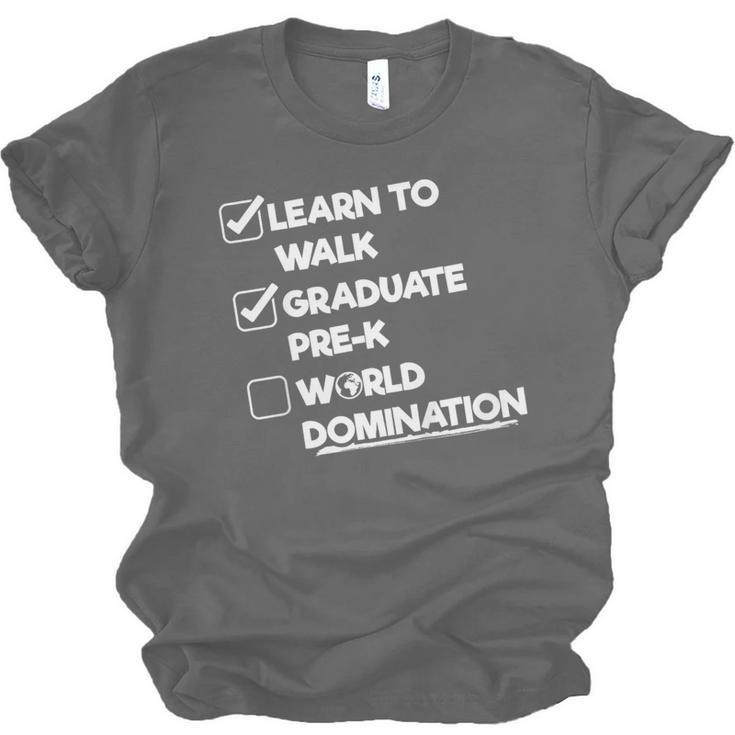 Kids Pre-K Graduation Idea For Boys & Girls Unisex Jersey T-Shirt