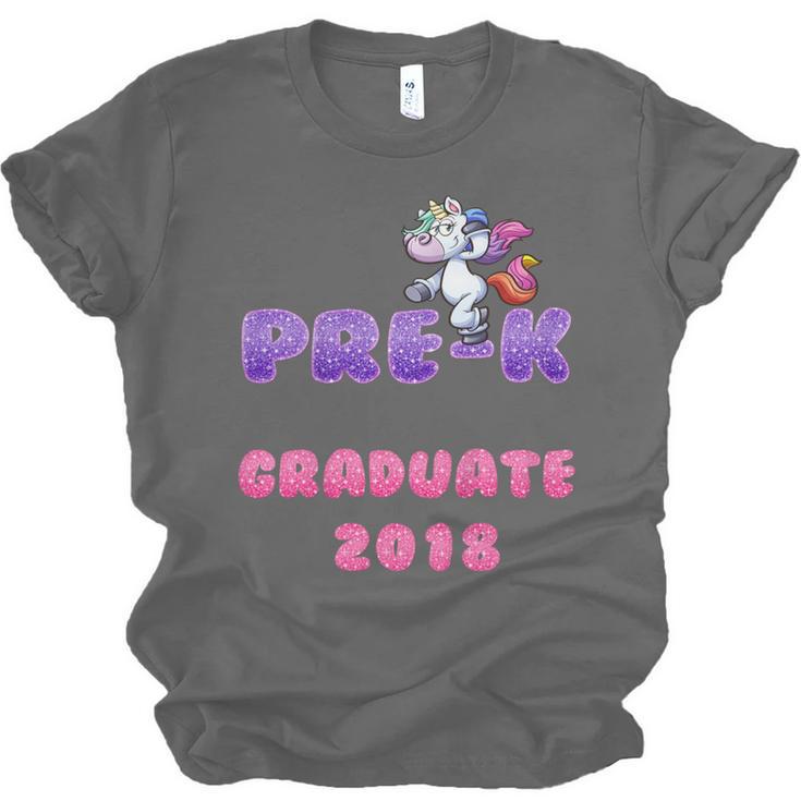 Kids Kids Pre-K PreSchool Unicorn GraduationShirt Unisex Jersey T-Shirt