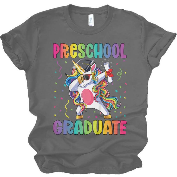Kids Preschool Graduation Dab Unicorn Preschool Graduate Unisex Jersey T-Shirt