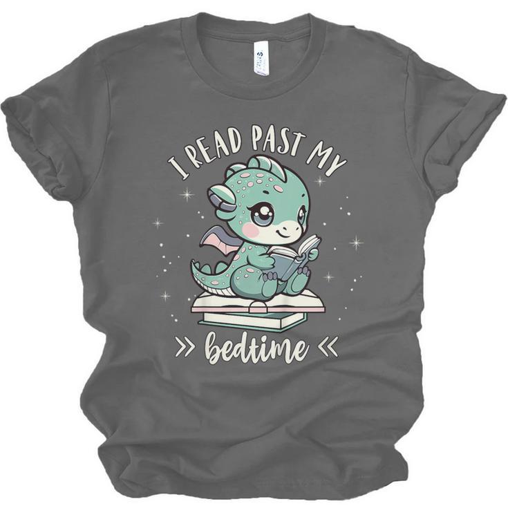 Kids I Read Past My Bedtime Cute Book Dragon Pajama Unisex Jersey T-Shirt Kids I Read Past My Bedtime Cute Book Dragon Pajama Unisex Jersey T-Shirt