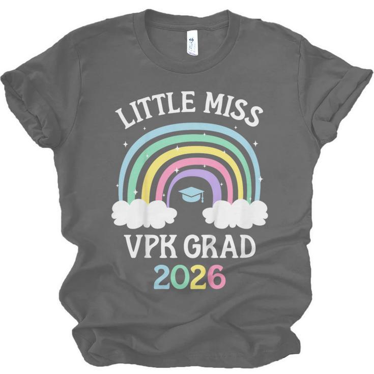 Kids VPK Graduation 2026 Rainbow VPK Grad Unisex Jersey T-Shirt
