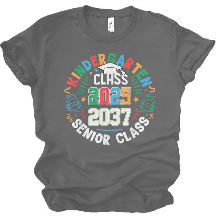 Kindergarten Graduation Class Of 2025 Senior 2037 Class Unisex Jersey T-Shirt