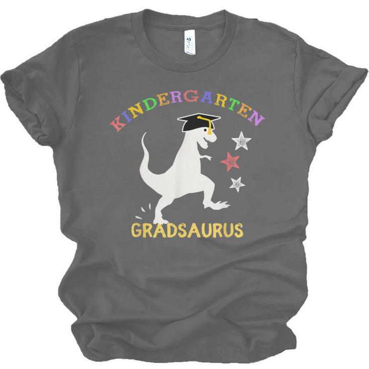 Kindergarten Graduation Shirt 2019 Dinosaur Graduate Party Unisex Jersey T-Shirt