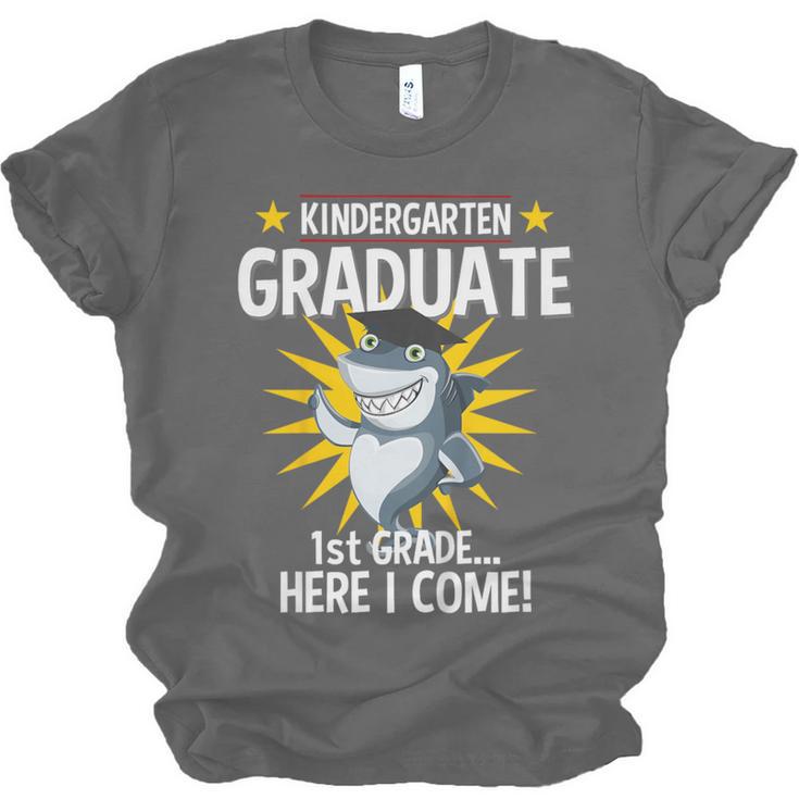 Kindergarten Graduation Shirts 2019 Shark Grad Toddler Unisex Jersey T-Shirt