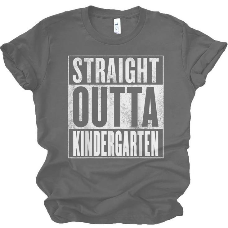 Kindergarten Graduation- Straight Outta Kindergarten Unisex Jersey T-Shirt