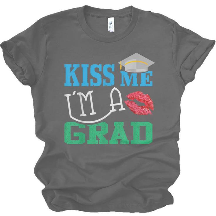 Kiss Me I'm A Grad 2018 Senior Graduation Unisex Jersey T-Shirt