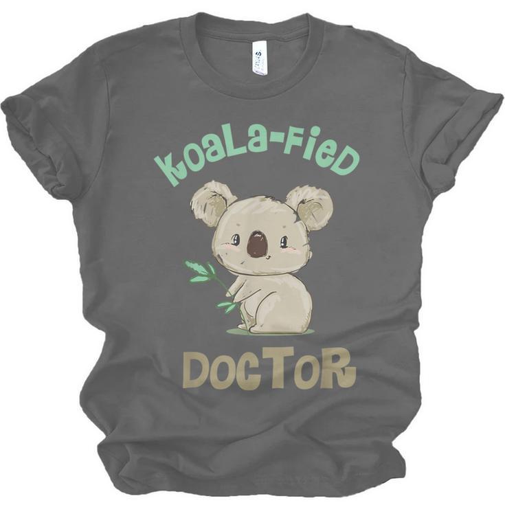 Koala Doctor Shirt Med Student Graduation Idea Unisex Jersey T-Shirt