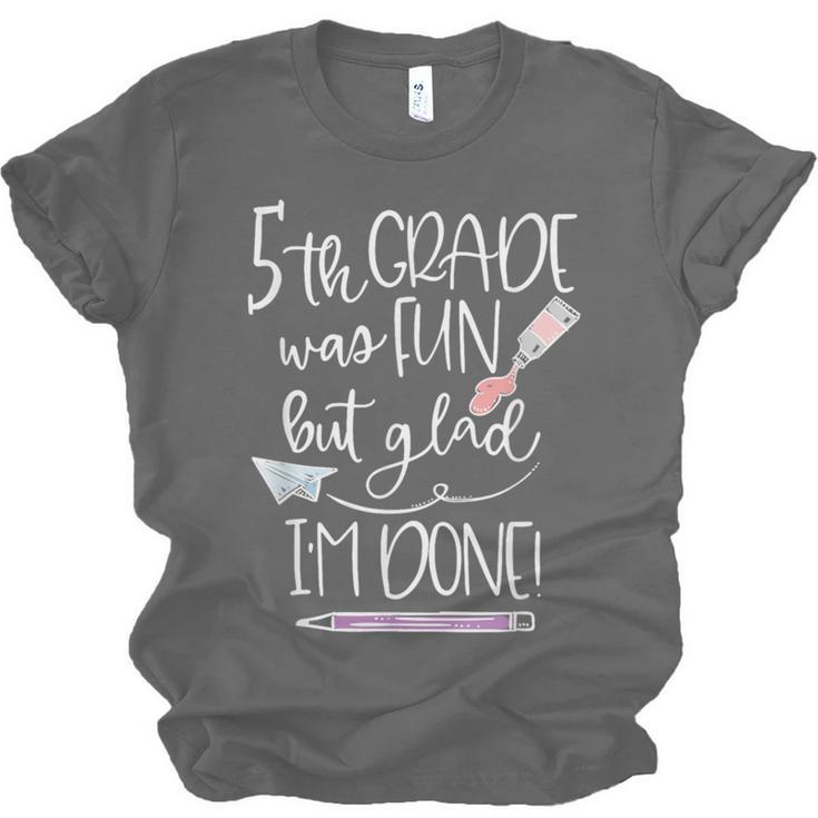 Last Day Of School 5th Grade 2018 Graduation Shirt Tee Unisex Jersey T-Shirt