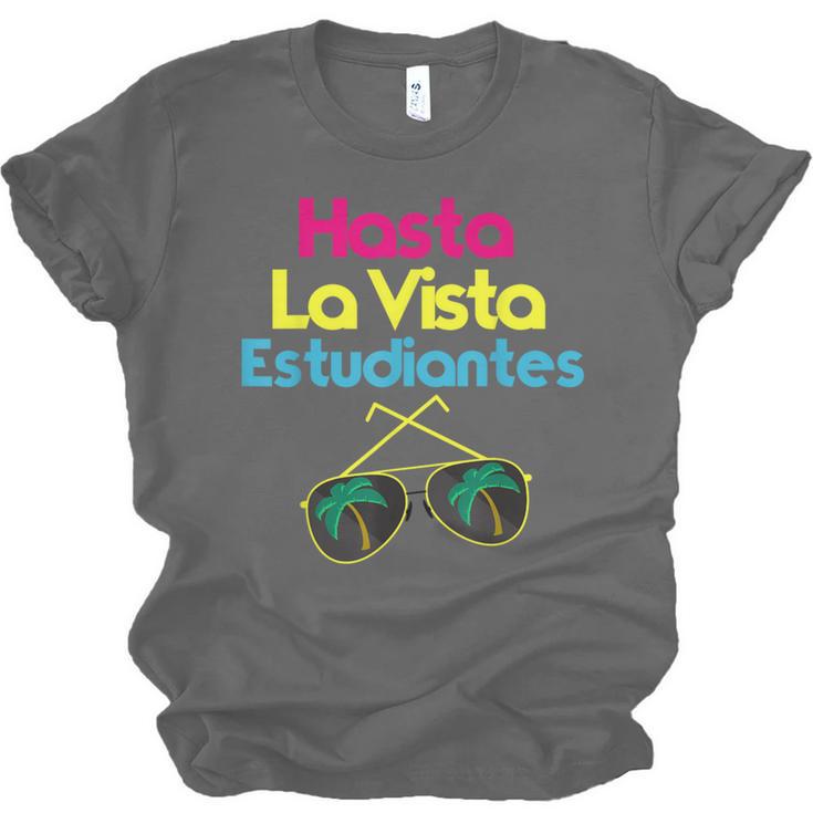 Last Day Of School Spanish Teacher Graduation T-Shirt Unisex Jersey T-Shirt
