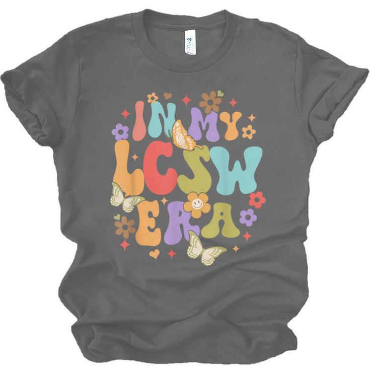 LCSW Grad Social Worker Graduation In My LCSW Era Unisex Jersey T-Shirt