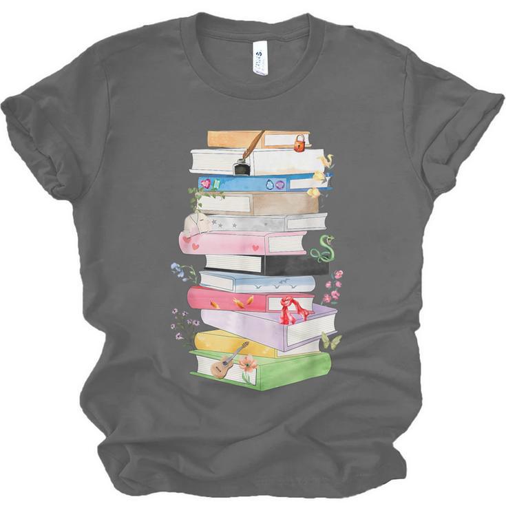 Life Of A Reader Book Lovers Book Nerds Bookworm Unisex Jersey T-Shirt