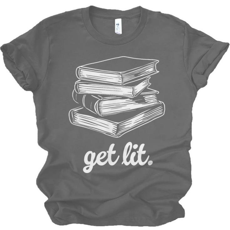 Get Lit Books Unisex Jersey T-Shirt