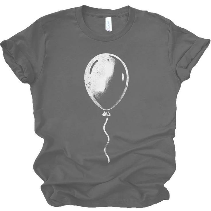 Lone Balloon Celebration Individualistic Introvert Party Unisex Jersey T-Shirt