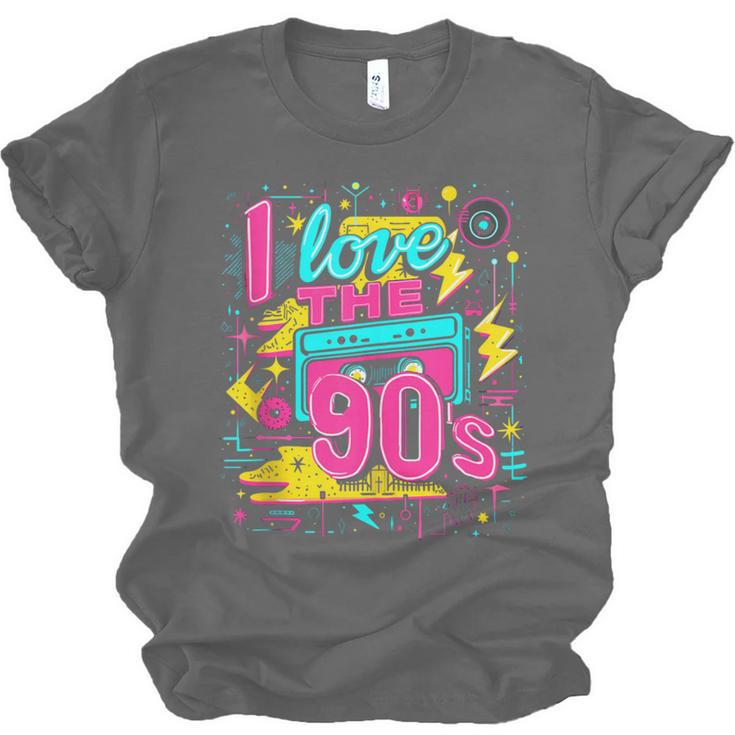I Love The 90'S 90s Nostalgia Unisex Jersey T-Shirt I Love The 90'S 90s Nostalgia Unisex Jersey T-Shirt