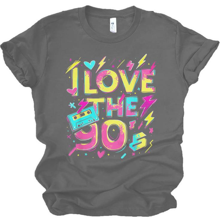 I Love The 90'S 90s Retro Nostalgia Unisex Jersey T-Shirt