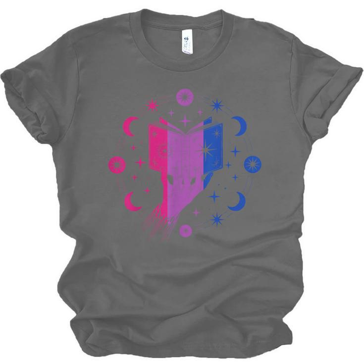 Magic Bi-Pride Book Of Cosmic Energy Unisex Jersey T-Shirt