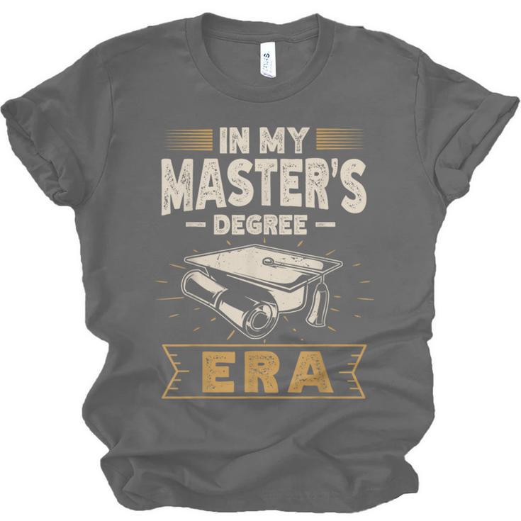 Master’s Degree Era MBA Masters Degree Graduation Unisex Jersey T-Shirt