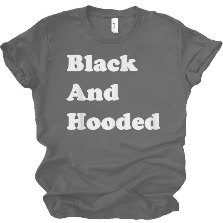 Masters Degree Graduation And Hooded T-Shirt Unisex Jersey T-Shirt