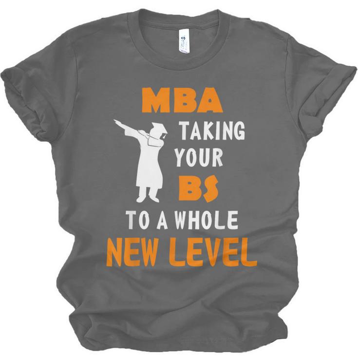 Masters Degree Graduation Shirt For MBA Grad Student Unisex Jersey T-Shirt