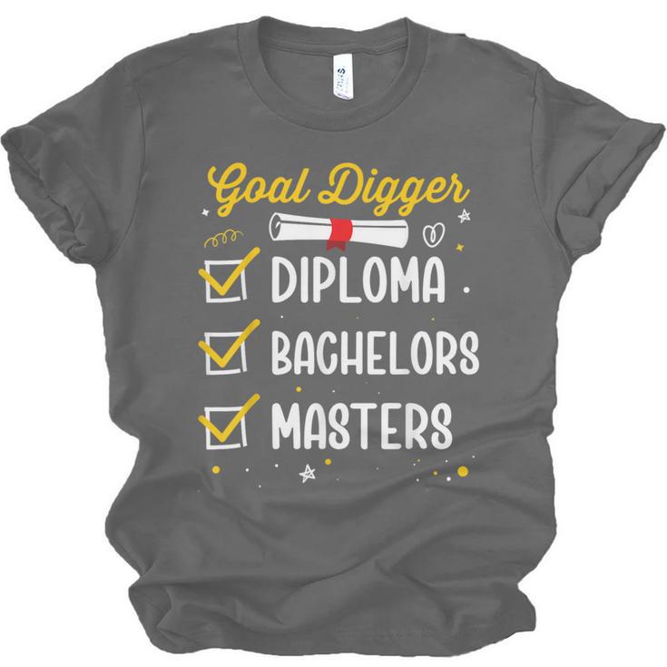 Masters Graduation Goal Digger Mastered It Unisex Jersey T-Shirt