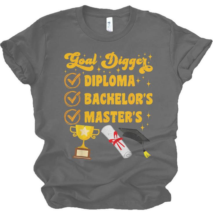 Master's Thesis Passed Goal Digger Master's Graduation Unisex Jersey T-Shirt