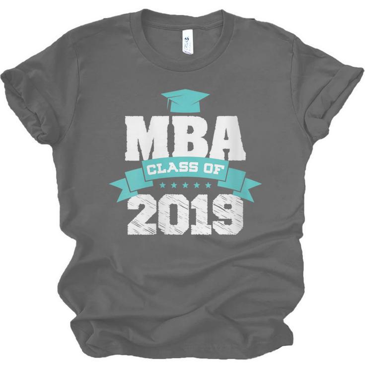MBA Class Of 2019 Graduate Business School Graduation Unisex Jersey T-Shirt