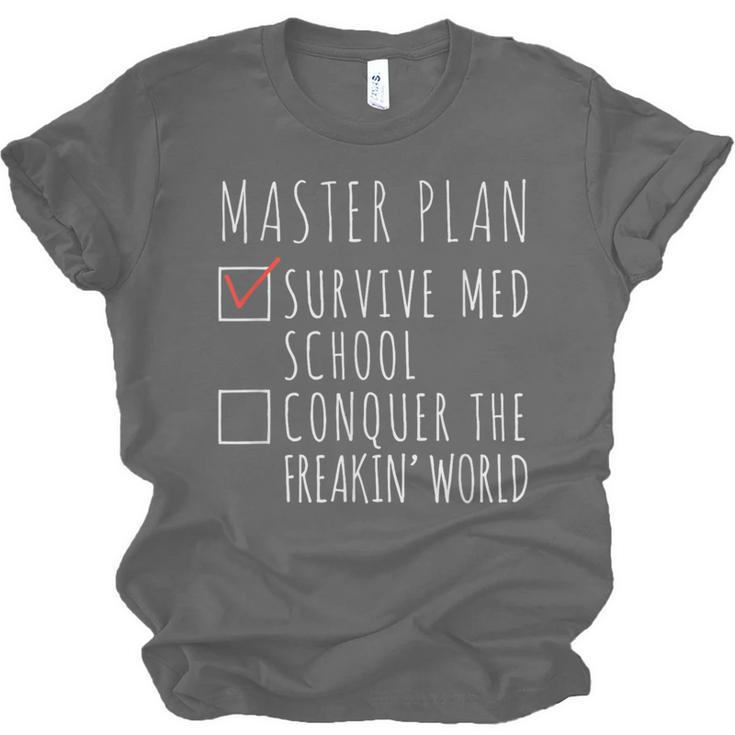 Med School Student Future Doctor Graduation Unisex Jersey T-Shirt