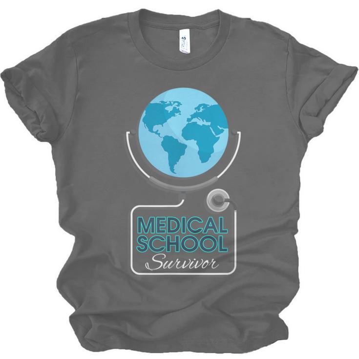 Medical School Survivor Med Graduation Unisex Jersey T-Shirt