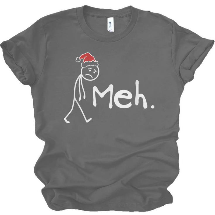 Meh Christmas Introvert Unisex Jersey T-Shirt