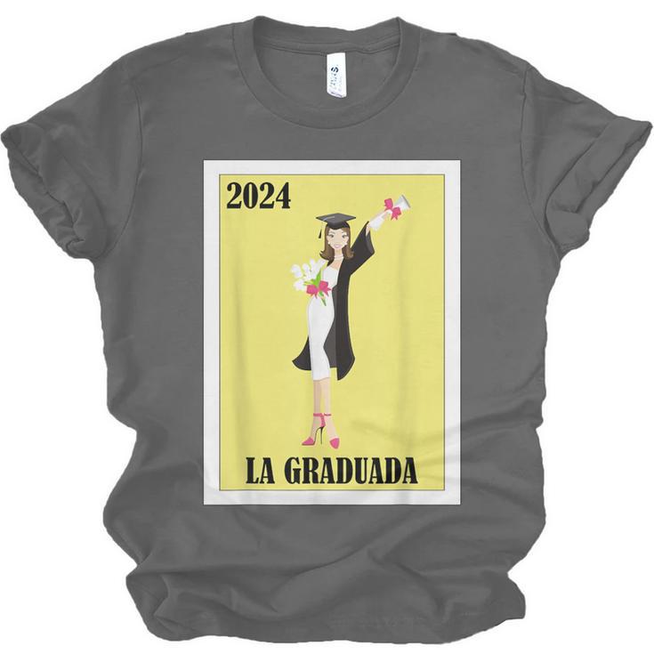 Mexican For Graduation La Graduada 2024 Unisex Jersey T-Shirt