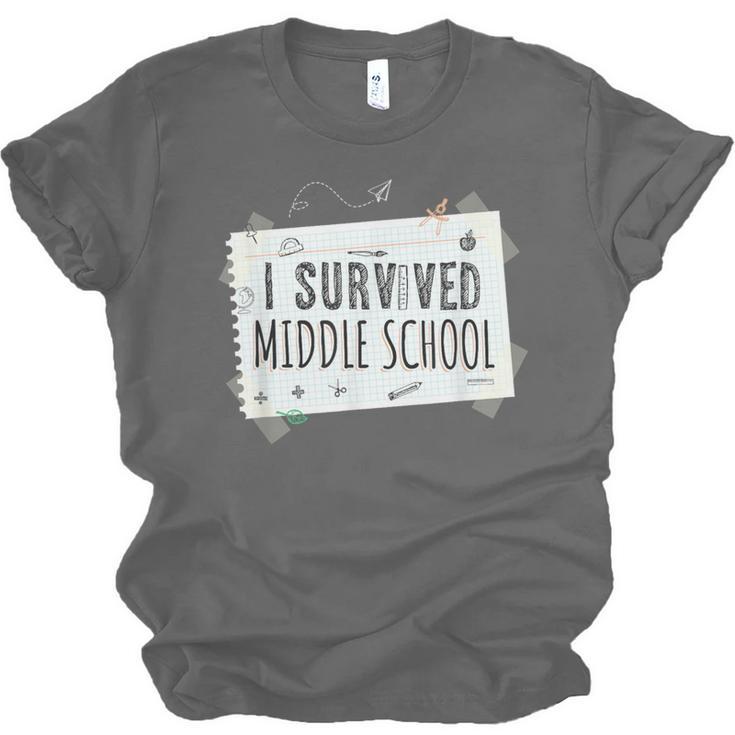 Middle School Graduation Shirts Graduate Grad Unisex Jersey T-Shirt