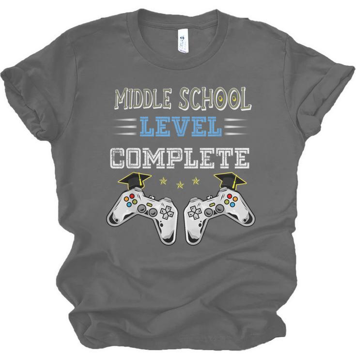 Middle School Level Complete Gaming Class Of 2022 Graduation Unisex Jersey T-Shirt