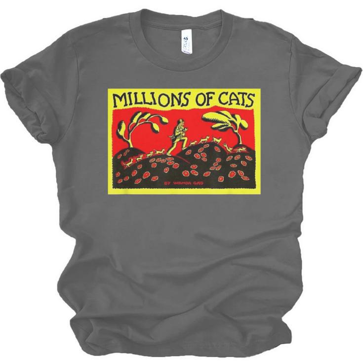 Millions Of Cats Book Cover Unisex Jersey T-Shirt