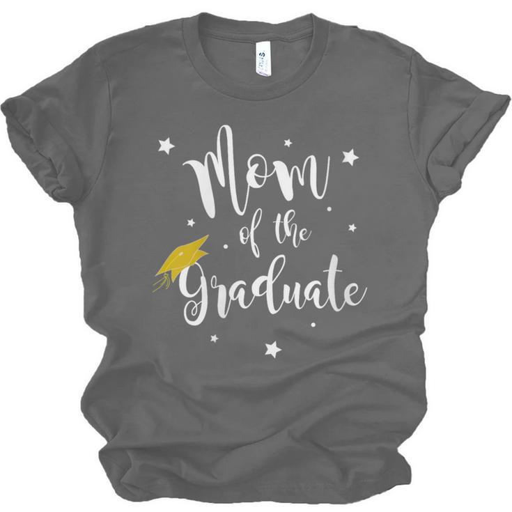Mom Of The Graduate Mother Of Grad Mama Of Senior Graduation Unisex Jersey T-Shirt