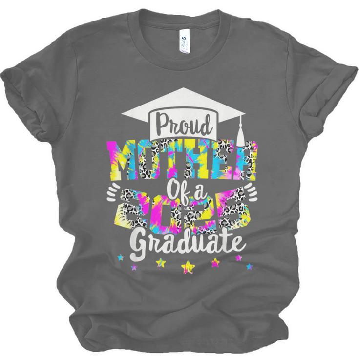 Mother Of a 2025 Graduate Tie Dye Class Senior Graduation 25 Unisex Jersey T-Shirt