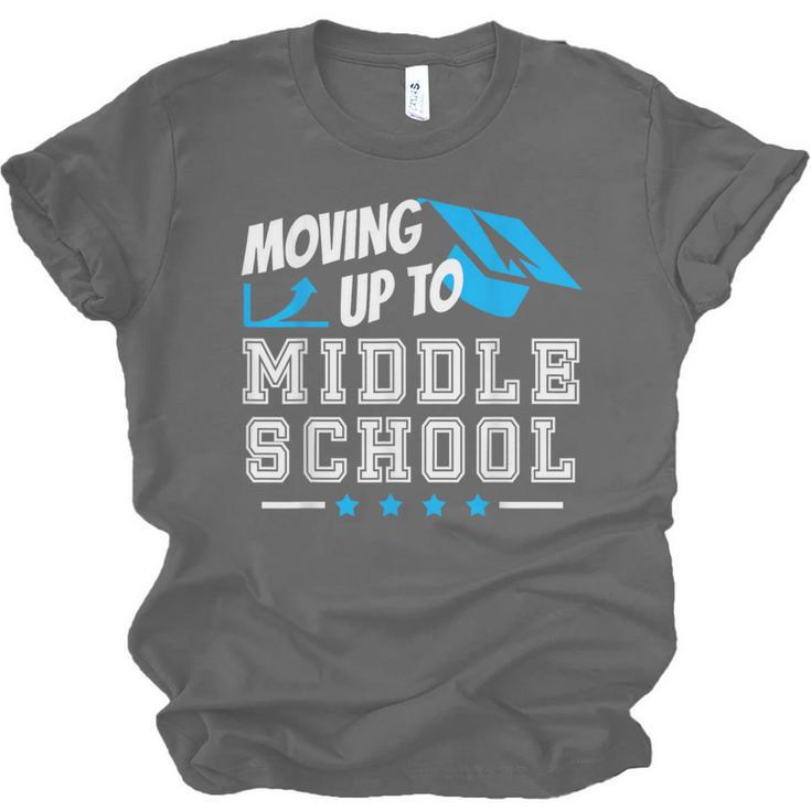 Moving Up To Middle School Graduation T-Shirt Unisex Jersey T-Shirt