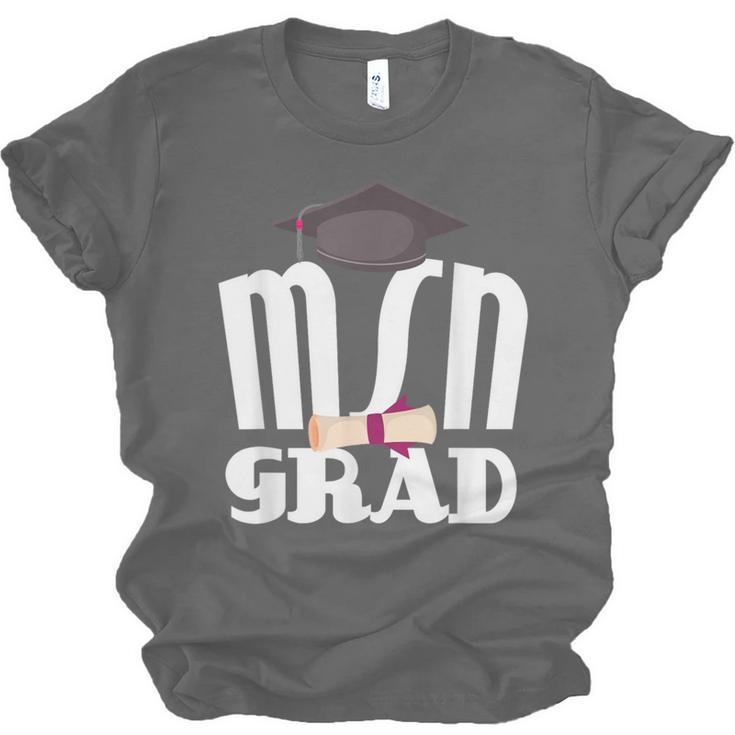 MSN Masters Graduation Men Women Son Daughter Unisex Jersey T-Shirt