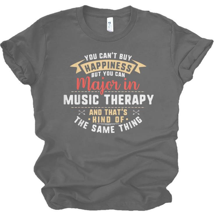 Music Therapy Major Student Shirt Graduation Unisex Jersey T-Shirt