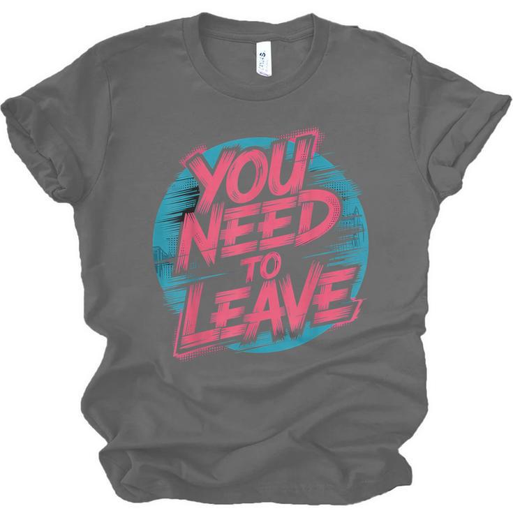 You Need To Leave Introvert Mood Space Unisex Jersey T-Shirt You Need To Leave Introvert Mood Space Unisex Jersey T-Shirt