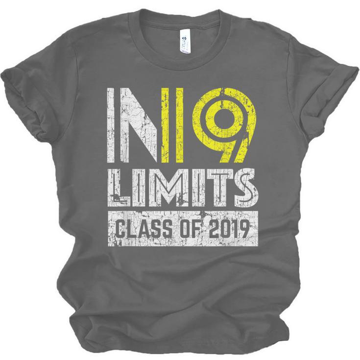No Limits Cool Class Of 2019 Graduation Unisex Jersey T-Shirt