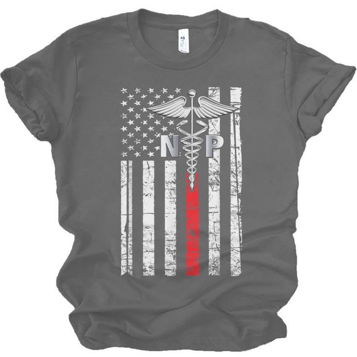 NP Nurse 2026 Practitioner Graduation Vintage Nursing Nurse Unisex Jersey T-Shirt