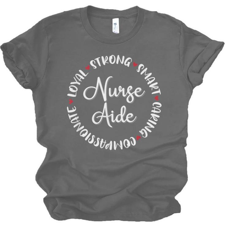 Nurse Aide Nurses Nursing Graduation Medical Love Unisex Jersey T-Shirt