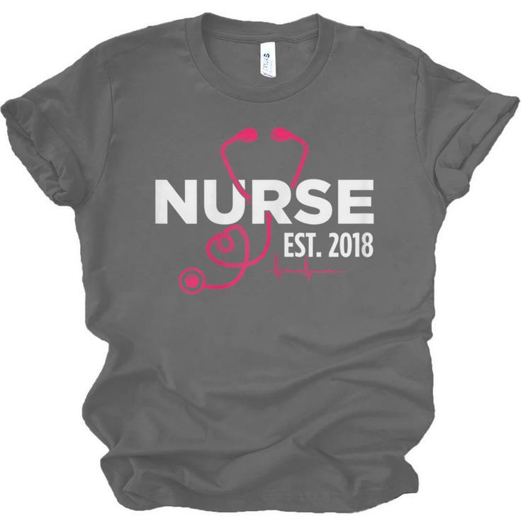 Nurse Graduate Graduation 2018 Nursing School Shirt Unisex Jersey T-Shirt