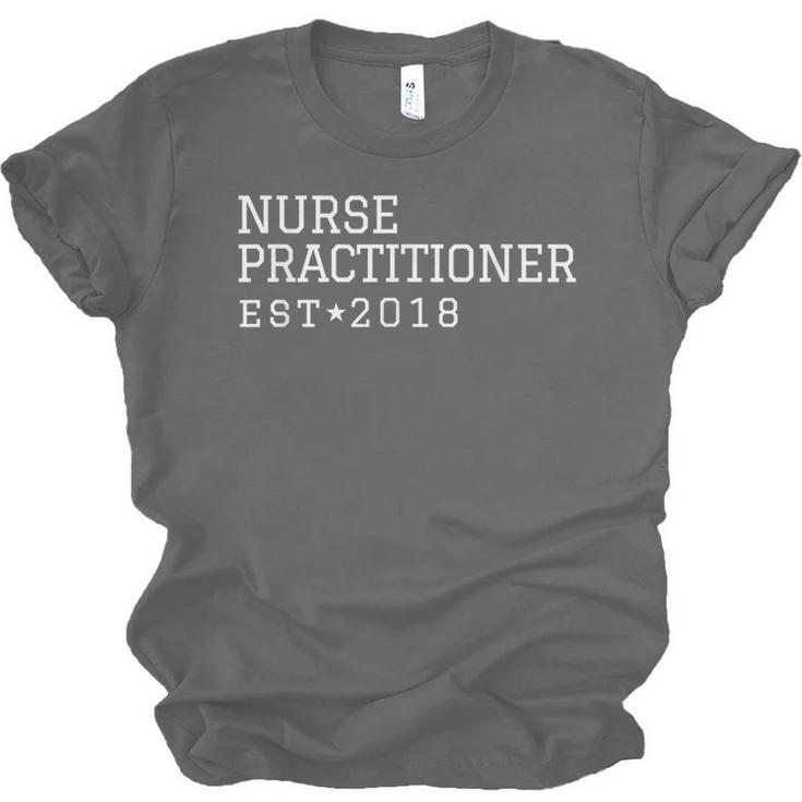 Nurse Practitioner 2018 Graduation Idea Unisex Jersey T-Shirt