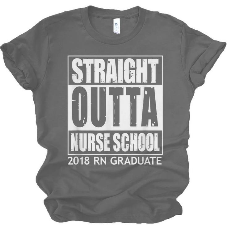 Nurse School 2018 RN Graduation Nursing Graduate Shirt Unisex Jersey T-Shirt