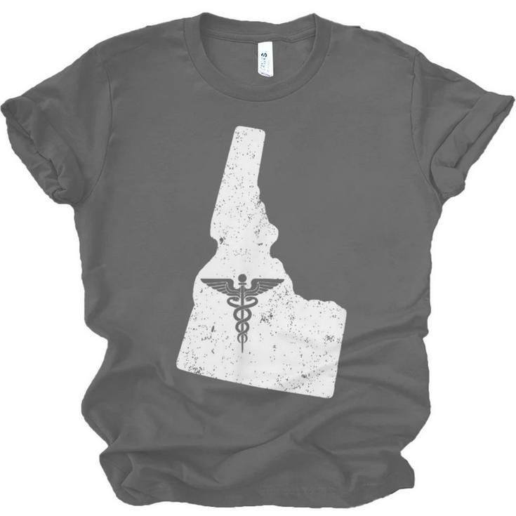 ON NurseShirt Nurse Graduation Idaho Unisex Jersey T-Shirt