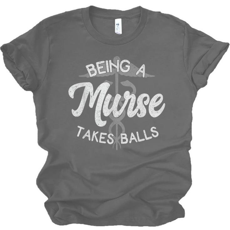 Nursing Male Nurse Murse RN Graduation Week Idea Unisex Jersey T-Shirt